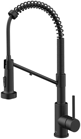 Kraus Bolden 2-in-1 Pull-Down Single Handle Kitchen Sink Filter Water Faucet for Reverse Osmosis or Water Filtration System in Matte Black, KFF-1610MB by Unknown