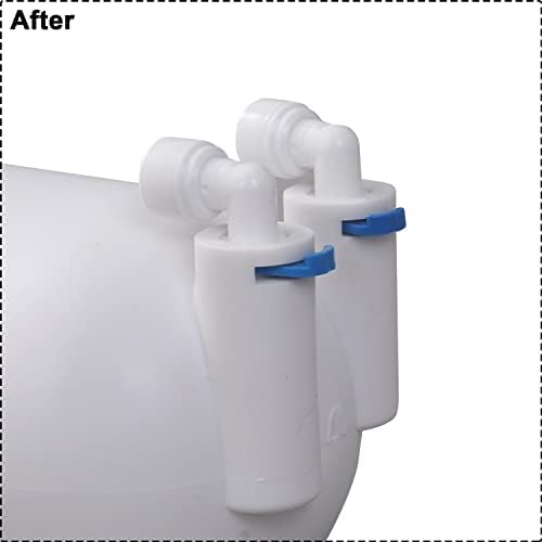 HUINING 3012 RO Membrane Housing with 3/8 1/4 Quick Connector,Wrench Set for 200/300/400/500 GPD (2812/3012) Residential Reverse Osmosis Membrane Water Filter Home Drinking Water Filtration System - Image 5