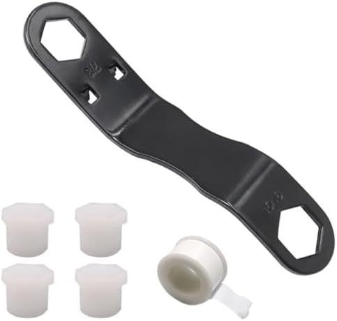 Rv Water Heater Drain Plug Wrench Kit 4 Replacement Plugs by MAGICLULU