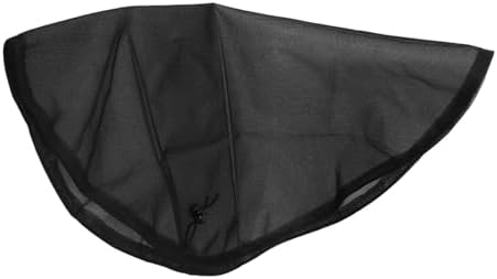 FABULETTA Black Polyester Rain Net, Drawstring Rain Cover, 60Cm Rain Water Cover by Fabuletta