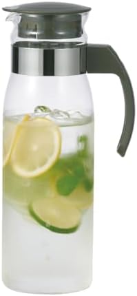 Hario Slim Water Jug, 1400ml, Grey by Hario