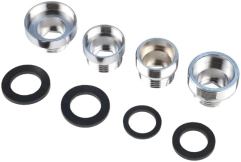 Copper Faucet Adapter Kit with Male and Female Connectors for Water Filter, Garden, Hard Water Softener, Kitchen Sink and Bathroom Use, 4 Pieces - Image 2