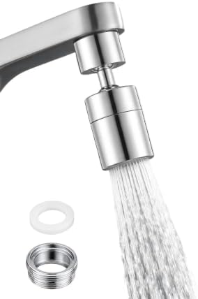 360° Swivel Faucet Aerator Kitchen Sink Faucet Aerator Adapter by Unknown