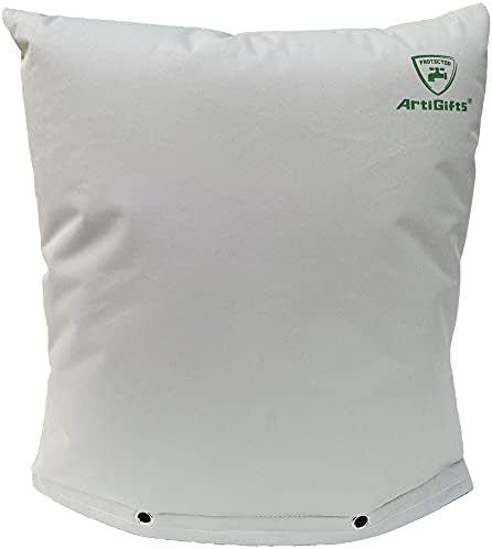 Insulated Pouch - Backflow Insulation Cover for Winter Freeze Protection, Pale Khaki, 20’’W x 25’’H - Measure Before Purchase by ArtiGifts