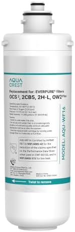 AQUA CREST OCS2 Under Sink Water Filter, Replacement for Everpure EV9618-02 by AQUACREST