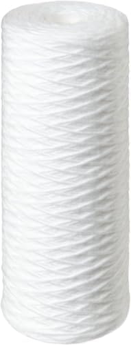 Pentair Pentek WP.5BB97P Big Blue Sediment Water Filter, 10-Inch, Whole House Polypropylene String-Wound Filter Cartridge, 10" x 4.5", 0.5 Micron 1 Count (Pack of 8) by PENTAIRPENTEK