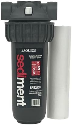 Sediment Hot Water Filter System, Model SFS210H by AQUIOS