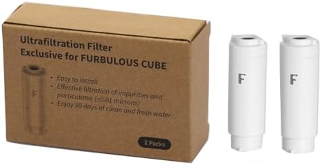 FURBULOUS Cube Gen1 Automatic Animal Water Dispenser Ultrafiltration Filter (2 packs) by FURBULOUS