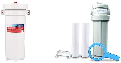 Watts OFPSYS OneFlow Plus Whole House Water Filter System & Water Softener + Watts Premier Whole House 50-Micron Sediment Water Filtration Kit by Unknown
