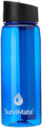 SurviMate 5-Stage 0.01μm Ultra-Filtration Filtered Water Bottle BPA-Free - Image 4
