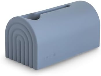 mushie Bath Spout Cover | Soft Silicone Bathtub Faucet Safety Guard for Kids | Universal Fit (Tradewinds) by mushie