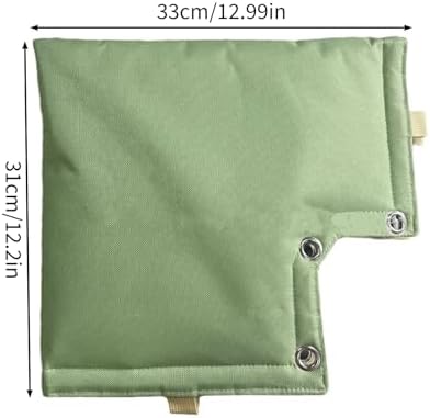 Insulated Backflow Preventer Cover, Winter Freeze Protection Pouch for Water Wells and Sprinkler Valves, Against Harsh Winter Conditions and Intense Sun, Sprinkler Covers Outside - Image 3