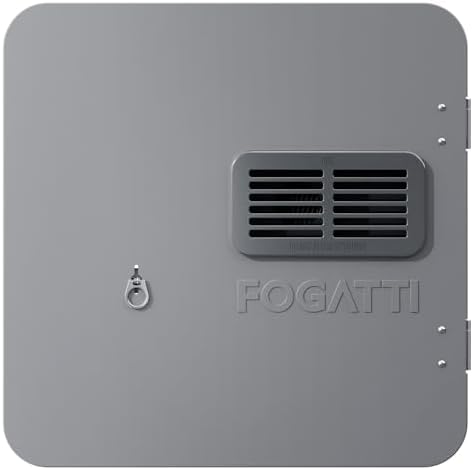 FOGATTI 18" x 18" InstaShower Ultra Replacement Door, Gray by FOGATTI