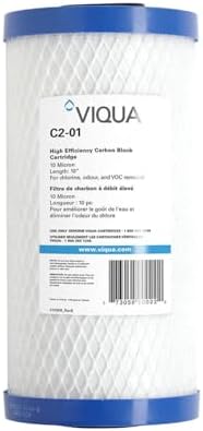 Viqua C2-01 Carbon Block Water Filter Cartridge, 10x4.5 Inch - Image 2