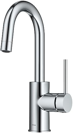 KRAUS Oletto Single Handle Kitchen Bar Faucet in Chrome Finish, KPF-2600CH by Unknown