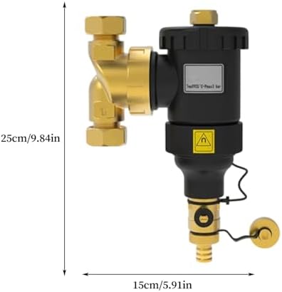 Magnetic Boiler Filter Dn20 Dn32 Thread Wall-Mount Separator - Image 5