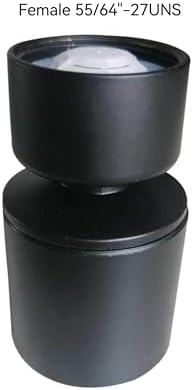 Rotating Faucet Aerator Extender,Nozzle Faucet Adapters, Universal Splash Filter Kitchen Tap Extension, Kitchen Sink Tap Head (Matte Black) - Image 3