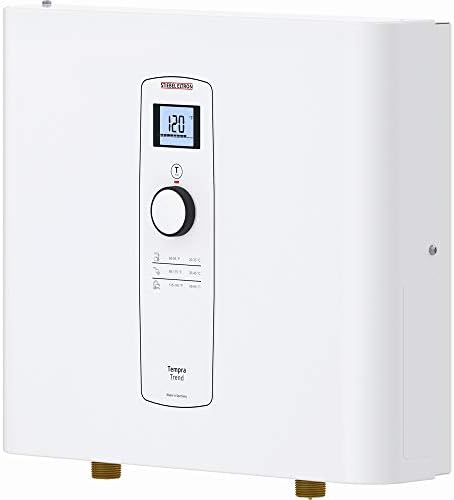 Stiebel Eltron Tankless Water Heater - Tempra 20 Trend – Electric, On Demand Hot Water, Eco, White & 3/4 IPS LF EXP E2 With PRV Tankles - Image 3