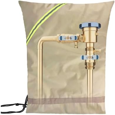 Backflow Preventer Insulation Cover 24x24, Waterproof Beige by JOROHIKER