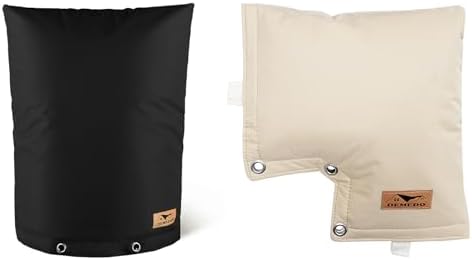 Backflow Preventer Insulation Cover Bundle with Pipe Cover by DEMEDO