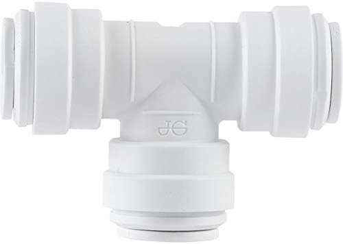 John Guest Speedfit 3/8 Inch Union Tee Connector, Push to Connect Plastic Plumbing Fitting, PP0212WP - Image 2