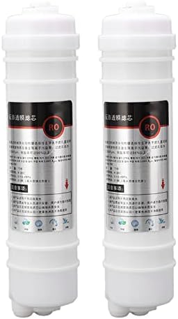2 Pieces Reverse Osmosis Membrane Filter Element Replacement for Water Purifier Systems - 10 Inch Korean Style Quick Connect Integrated RO Membrane - 75 GPD with 0.0001 Micron by Klanata