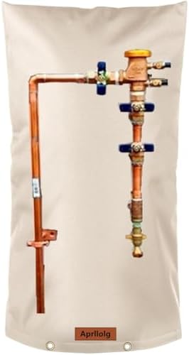Outdoor Pipe Insulation Covers Winter Freeze Protection (5°F) by Aprllolg