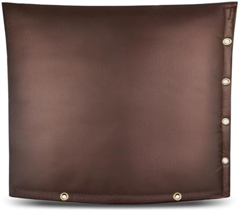 Backflow Preventer Cover for Winter Freeze Protection, Five-Layer Insulation Design, Hook and Loop Openings with Grommet Holes,Outdoor Pipe and Sprinkler Cover,30''W x 24''H- Brown by IFRMMY