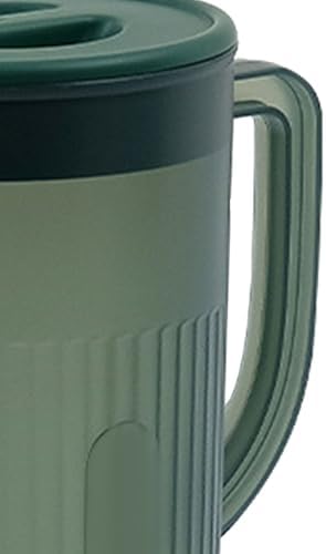Greensen Water Pitcher, 2.7L Large Capacity Translucent PP Plastic Pitcher with Lid and Spout Filter, for Tea Coffee Juice Cold Water Storage (Green #13) - Image 4