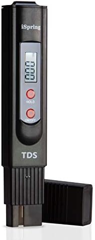 iSpring TDS2 Digital 2-Button TDS Meter with Backlit LCD, Black by iSpring