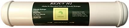 Alkaline H2 Water Filter with Minerals and Molecular Hydrogen for RO Systems. 2.5" x 12" Filter with Mounting Kit. Converts Any RO Systems to an Alkaline Water Ionizer. (BIOCERA AA Compatible) - Image 2