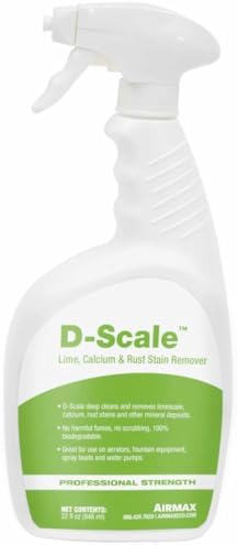 Airmax D-Scale Fountain & Aeration Cleaner, 32 Ounce by Airmax
