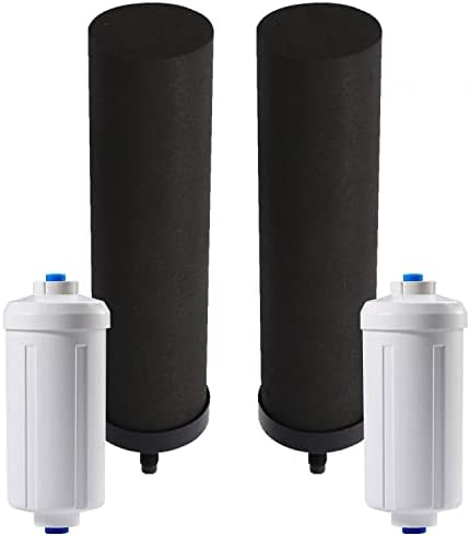 Huining Black Water Filtration System with Fluoride Filters for Purification - Gravity Water Filter for Survival by HUINING