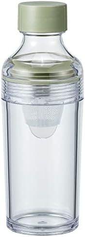 Hario Cold Brew Tea Portable Bottle, 160ml, Smoky Green by Hario