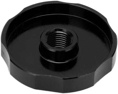Headerbs Suntour Fork Air Cap, Front Shock Cover Cap, Front Fork Air Chamber Cover Bicycle Suspension Fork Air Gas Valve Aluminium Alloy for Mountain Bike (Black) - Image 2