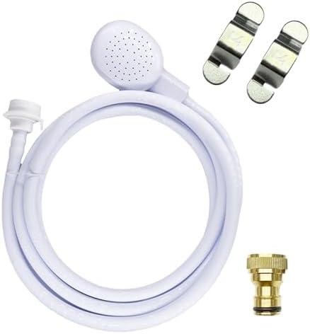3m/9.84ft Portable Sink Spray Rubber Hose Portable Sink Hose Sprayer Shampoo Sprayer Handheld Shower for Pets,Bathing Baby,Washing Hair,Rinsing Vegetables by Dogxiong