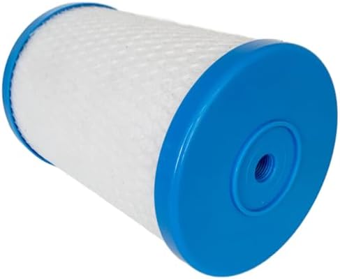 Replacement Water Filter Compatible with CB6 Carbon Block Filters for MP and MPC System, 0.5 Micron with 1/4" Female NPT, 4.5" Diameter, 6.5" Height, 1 PACK - Image 3