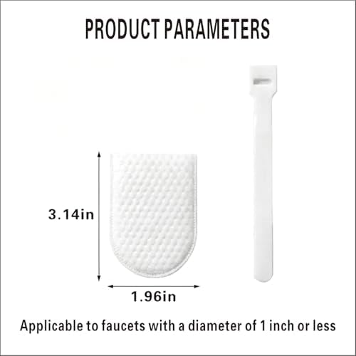 50pcs Faucet Filter Cotton Bag, One-Time Water Filter for Kitchen Sink Faucet, Removing Impurities and Fluorine and Chlorine, Suitable for Household Kitchen and Bathroom - Image 4
