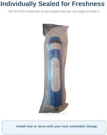 CFS 5-Stage Reverse Osmosis Filter Replacement Kit, 50 GPD Membrane - Image 6