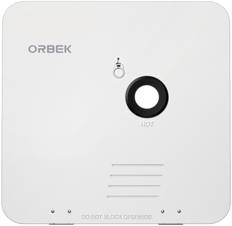 ORBEK 18 x 18 in RV Water Heater Door & Flange, White by ORBEKTanklessWaterHeater