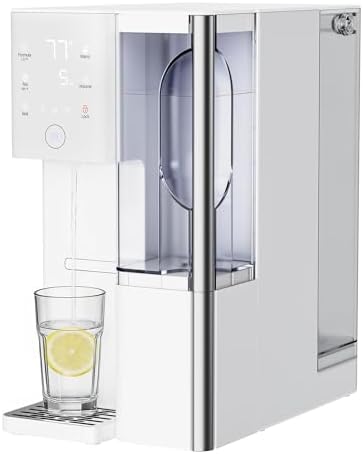 Tanoxo Reverse Osmosis Water Filter Countertop System, 5-Stage RO Filtration, Instant Hot Water with 4 Temperature Settings, BPA-Free by Tanoxo