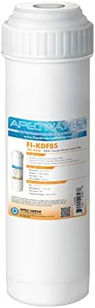 APEC Water Systems FI-KDF85 Iron and Hydrogen Sulfide Reduction Specialty Water Filter, 2.5"x10 by APECWaterSystems