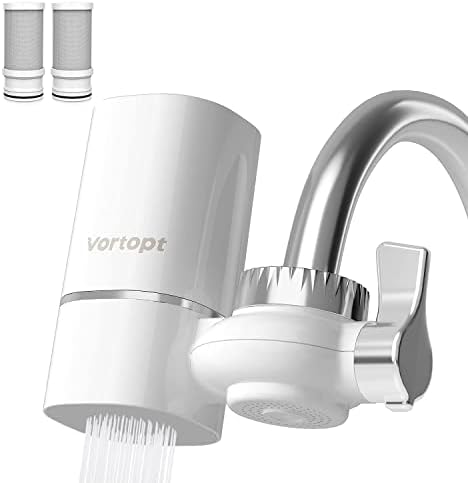 Vortopt Faucet Water Filter for Sink, T1 Rapid Flow, NSF Certified. by Vortopt