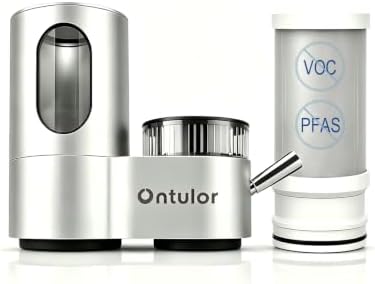 Ontulor Auminum Alloy Water Filter for Sink Faucet, 400 Gallons by Ontulor