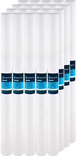 SpiroPure SP-P1-40 40x2.5 1 Micron Sediment Water Filter SDC-25-4001 (20PK) by SpiroPure
