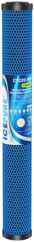 1 Micron 20" x 2.5" Whole House PFOA/PFOS Removal Water Filter by ICEPURE