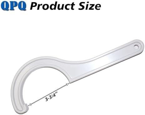 QPQ Water Filter Wrench Set for APEC, with O-Rings, 2 Wrenches + 6 Rings - Image 2