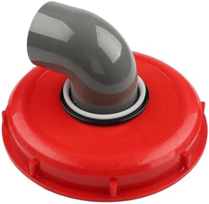 IBC Lid Filter Cover for Rainwater Harvesting, 45/90 Degree Tote Adapter with Washable Nylon Screen, Fits 163mm and 245mm Tank Openings, Plastic Guard(DN225 90°) - Image 6