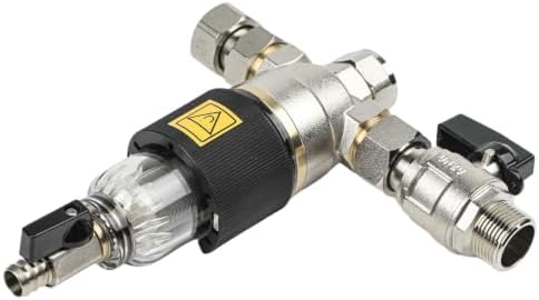 DN20 Magnetic Water Filter For Boiler, 3/4" Threaded With Sludge-Separator - Image 4