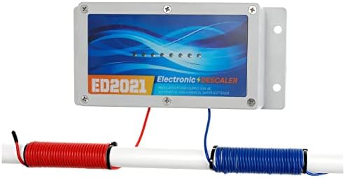 Electronic Water Descaler System, Reduces Limescale, Rust, and Minerals, No Chemicals, Easy Installation by Timilge